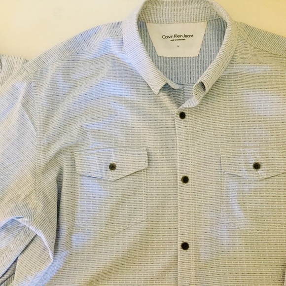 Calvin Klein Men’s Long-Sleeve Button Down 👔 - Picture 2 of 4